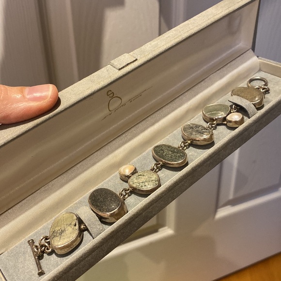 Echo of the dreamer Mars &valentine pearl sterling silver collectors handcrafted - Picture 11 of 12